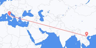 Flights from Vietnam to Italy