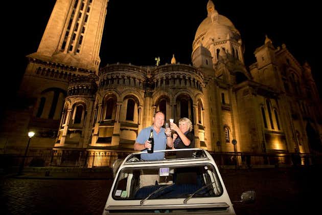 Paris and Montmartre by Night Tour in a 2CV