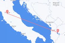 Flyg från Florens till Ohrid
