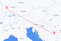 Flyrejser fra Tuzla, Bosnien-Hercegovina til Strasbourg, Frankrig