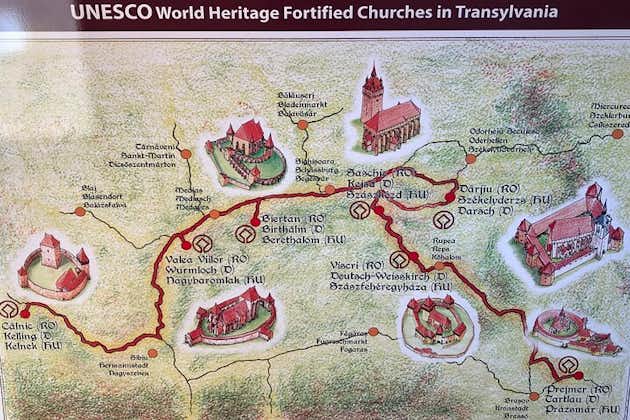 2 dagers tur for å oppdage UNESCO Transylvania Heritage