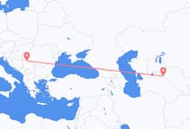 Flyrejser fra Urgentj, Usbekistan til Beograd, Serbien