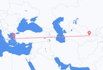 Flyrejser fra Samarkand til Chios