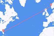 Flights from Orlando to Bergen
