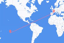出发地 法属波利尼西亚土布艾群岛目的地 法国佩皮尼昂的航班