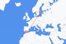 Flights from Fes, Morocco to Visby, Sweden