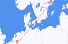 Vluchten van Maastricht, Nederland naar Stockholm, Zweden