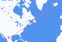 Flüge von Zacatecas, nach Reykjavík