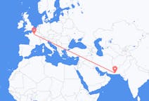 Flyreiser fra Turbat, Pakistan til Paris, Frankrike