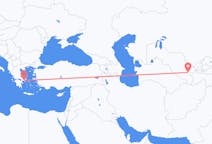 Flyg från Samarkand, Uzbekistan till Aten, Grekland