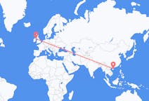 Flyreiser fra Haikou, Kina til Belfast, Nord-Irland