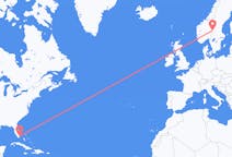 Flights from Miami to Rörbäcksnäs