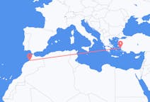 Flyg från Rabat, Marocko till Samos, Grekland
