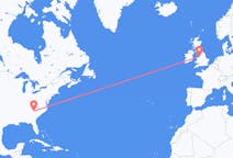 Flights from Greenville, the United States to Liverpool, England