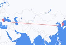 Flights from Ulsan, South Korea to Istanbul, Turkey