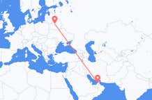 Flyreiser fra Dubai, De forente arabiske emirater til Minsk, Hviterussland