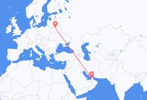 Loty z Dubaj, Zjednoczone Emiraty Arabskie z Mińsk, Białoruś