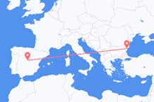Flights from Madrid to Varna