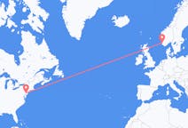 Flights from Philadelphia, the United States to Stavanger, Norway