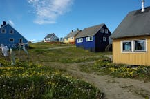 Vluchten van Narsaq, Groenland naar Europa
