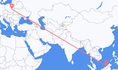 出发地 马来西亚美里目的地 波兰拉多姆的航班