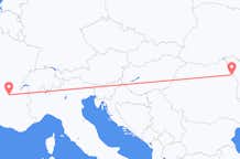Flyreiser fra Lyon, til Iași