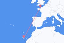 Flyrejser fra Saint Helier til Tenerife