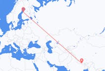 Flights from Kathmandu, Nepal to Kokkola, Finland