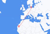 Flyreiser fra Atar, Mauritania til Szczecin, Polen