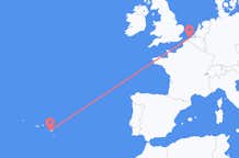 Flyrejser fra Ponta Delgada, Portugal til Ostend, Belgien