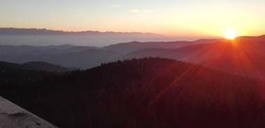 Sunset in the Beskids, Private Hiking Trip from Krakow 