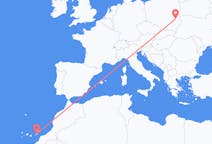 Loty z miasta Lublin do miasta Fuerteventura