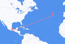 Vluchten van Puerto Escondido, Oaxaca, Mexico naar Terceira, Portugal