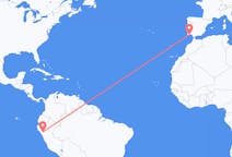 Flyrejser fra Cajamarca, Peru til Faro, Portugal