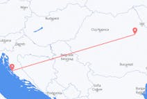 出发地 克罗地亚扎达尔目的地 罗马尼亚Bacau的航班