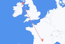 Flights from Rodez, France to Belfast, Northern Ireland