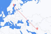 Flights from Bahawalpur, Pakistan to Umeå, Sweden