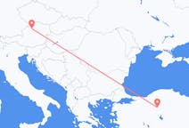 Flyreiser fra Linz, Østerrike til Ankara, Tyrkia