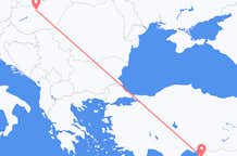 Flyreiser fra Hatay Province, Tyrkia til Budapest, Ungarn