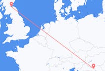 Flyg från Edinburgh, Skottland till Osijek, Kroatien
