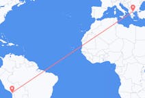 Flights from Tacna, Peru to Thessaloniki, Greece