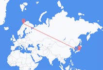 Flyrejser fra Tokyo, Japan til Bardufoss, Norge