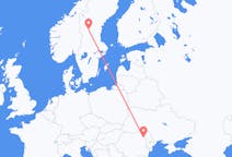 Flights from Sveg, Sweden to Iași, Romania