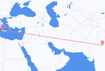 Flyreiser fra New Delhi, til Khania