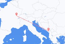 Vuelos de Podgorica, Montenegro a Dole, Francia