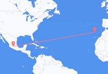Flyreiser fra Morelia, Mexico til Funchal, Portugal