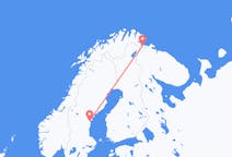 Vols depuis la ville de Sundsvall vers la ville de Kirkenes