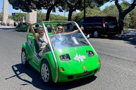Experience Lisbon in style with our electric talking car