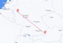 Flyreiser fra Salzburg, Østerrike til Köln, Tyskland