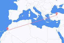Fly fra Guelmim til Ankara